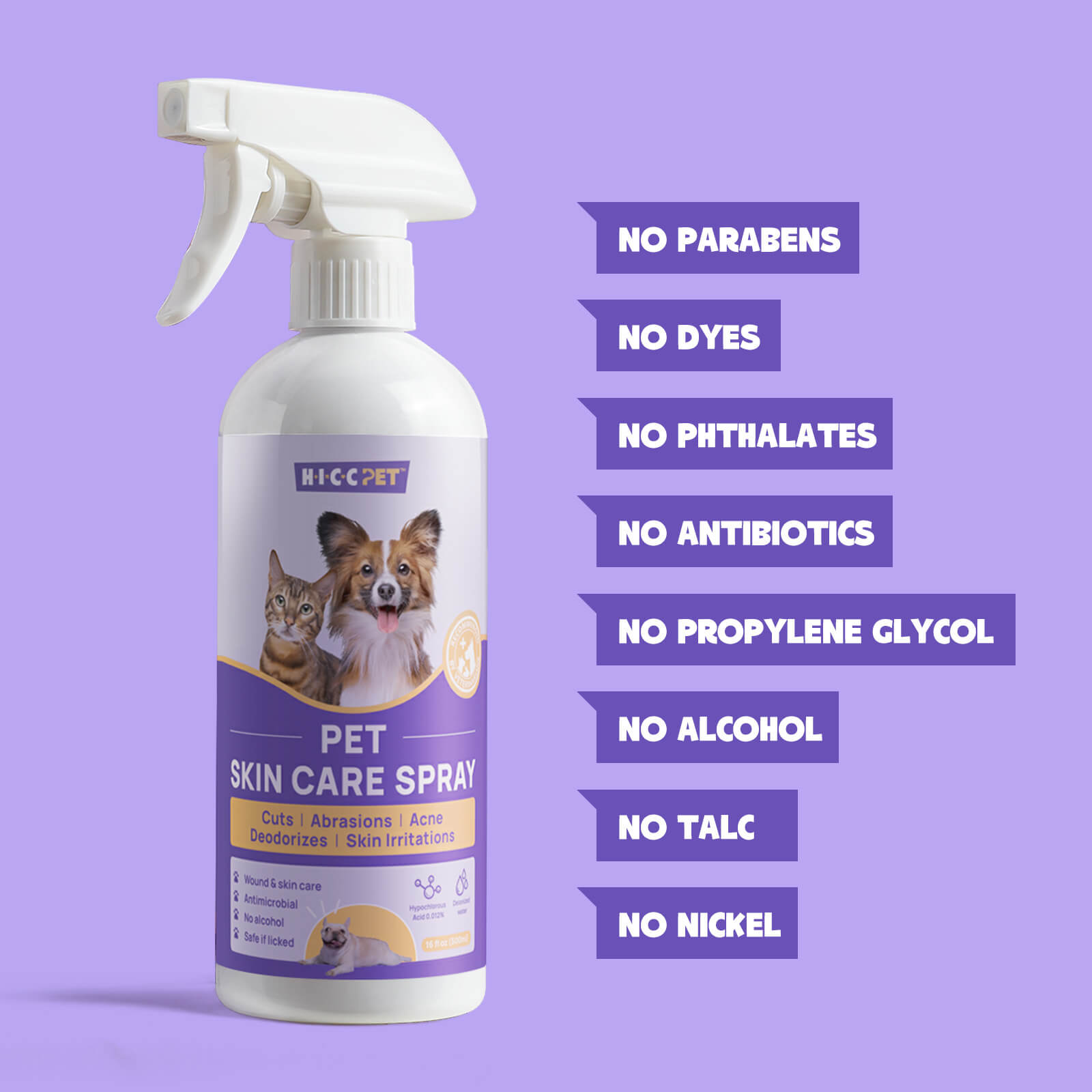 Dog Skin Care Relief Spray 16 fl oz